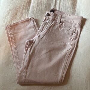 Paige Light Pink Women's Jean Capri